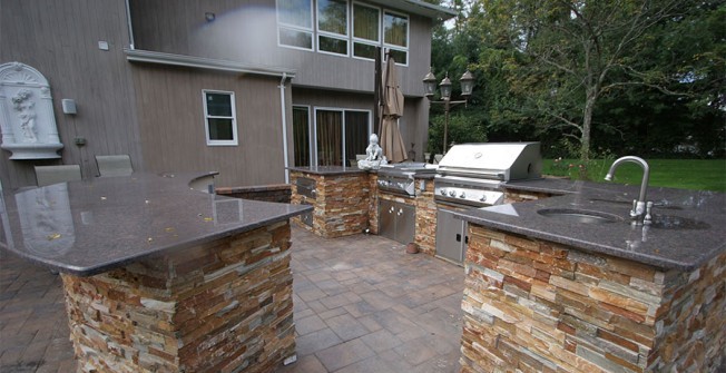 Landscaped Garden Kitchens in Ebnal